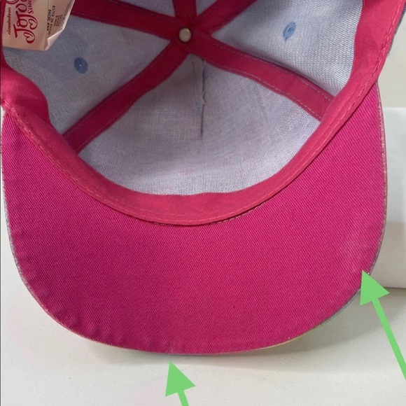 JoJo Siwa Nickelodeon Denim Hat Rainbow Bow Star Pink Adjustable Cotton Glitter - Picture 12 of 12